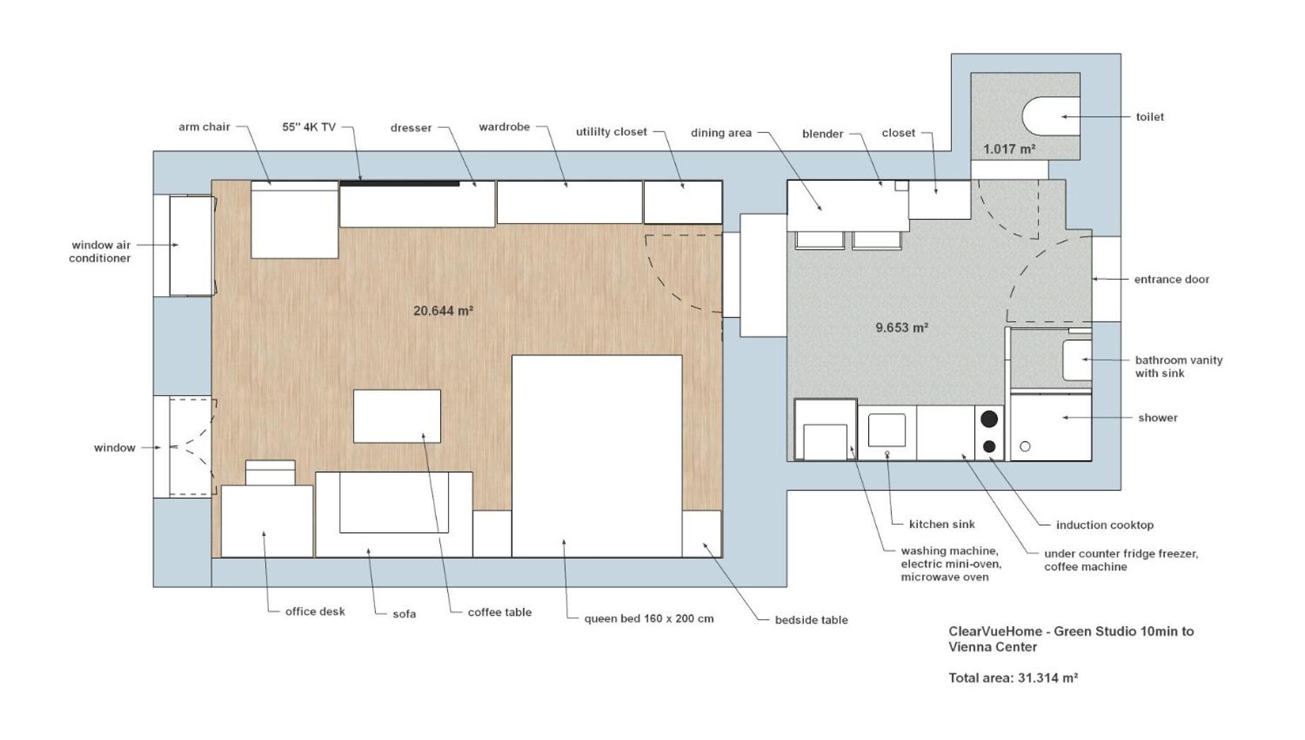 Clearvuehome - Green Studio 10Min To Vienna Center Zewnętrze zdjęcie